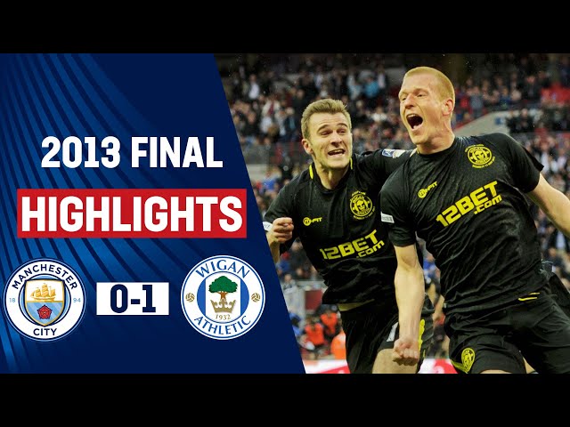 Wigan Win the FA Cup in 88th Minute! | Manchester City 0-1 Wigan
