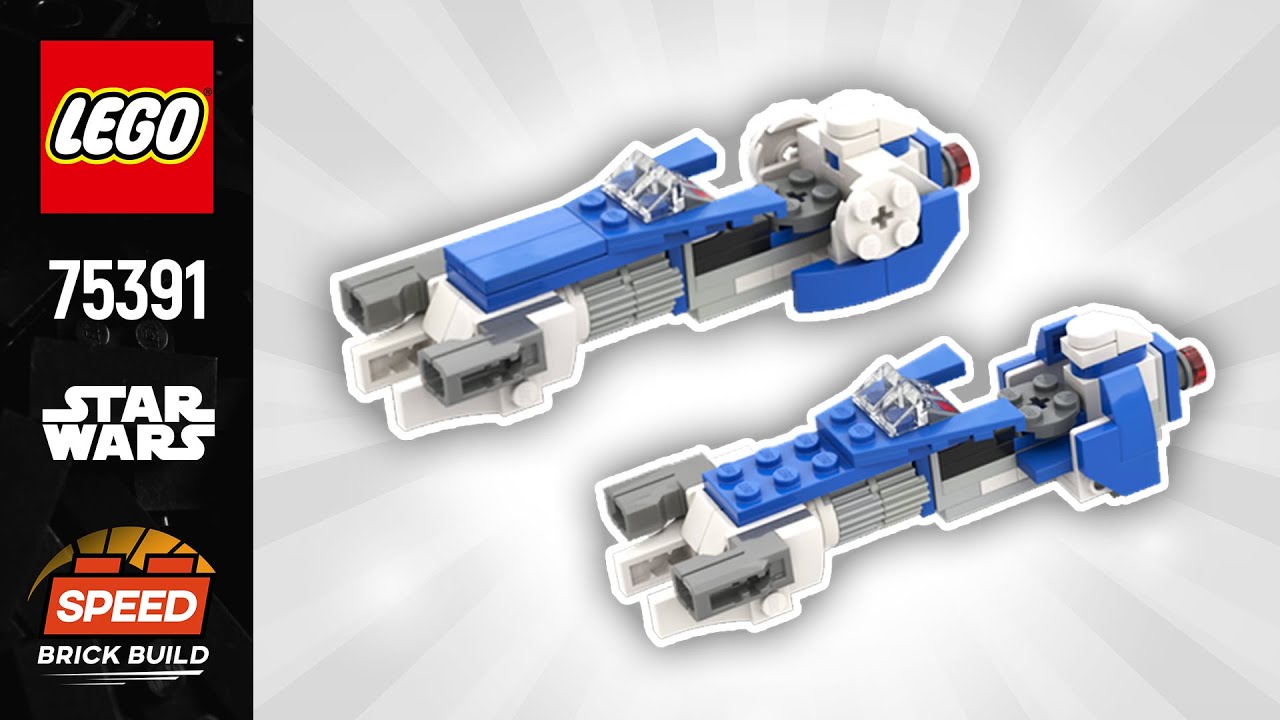 LEGO Star Wars Cpt. Rex's Speederbike MOC [2in1](75391)[60 pcs