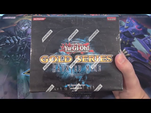 Yugioh Gold Series: Haunted Mine Unboxing - Ghost Gold Rare Cards
