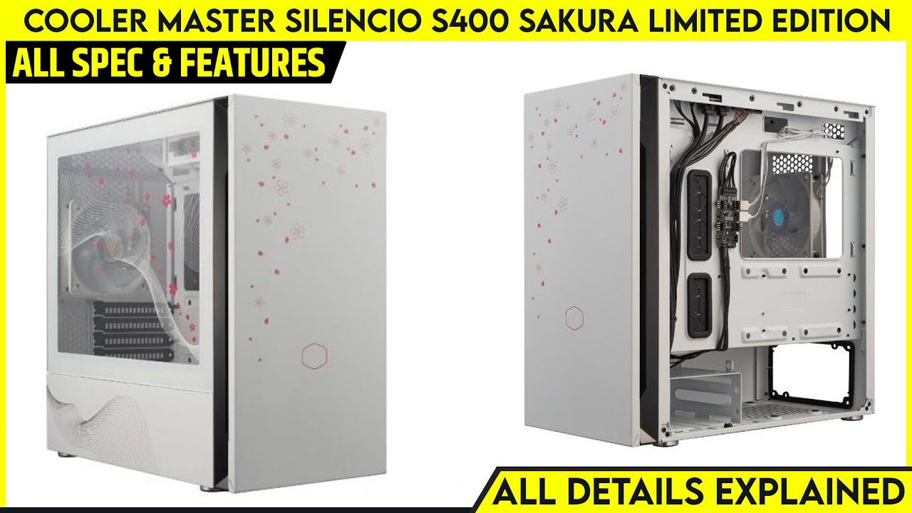 Cooler Master Silencio S400 Sakura Limited Edition Launched