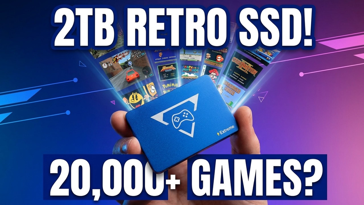 Can This Tiny SSD Play ALL Your Favorite Retro Games Easily