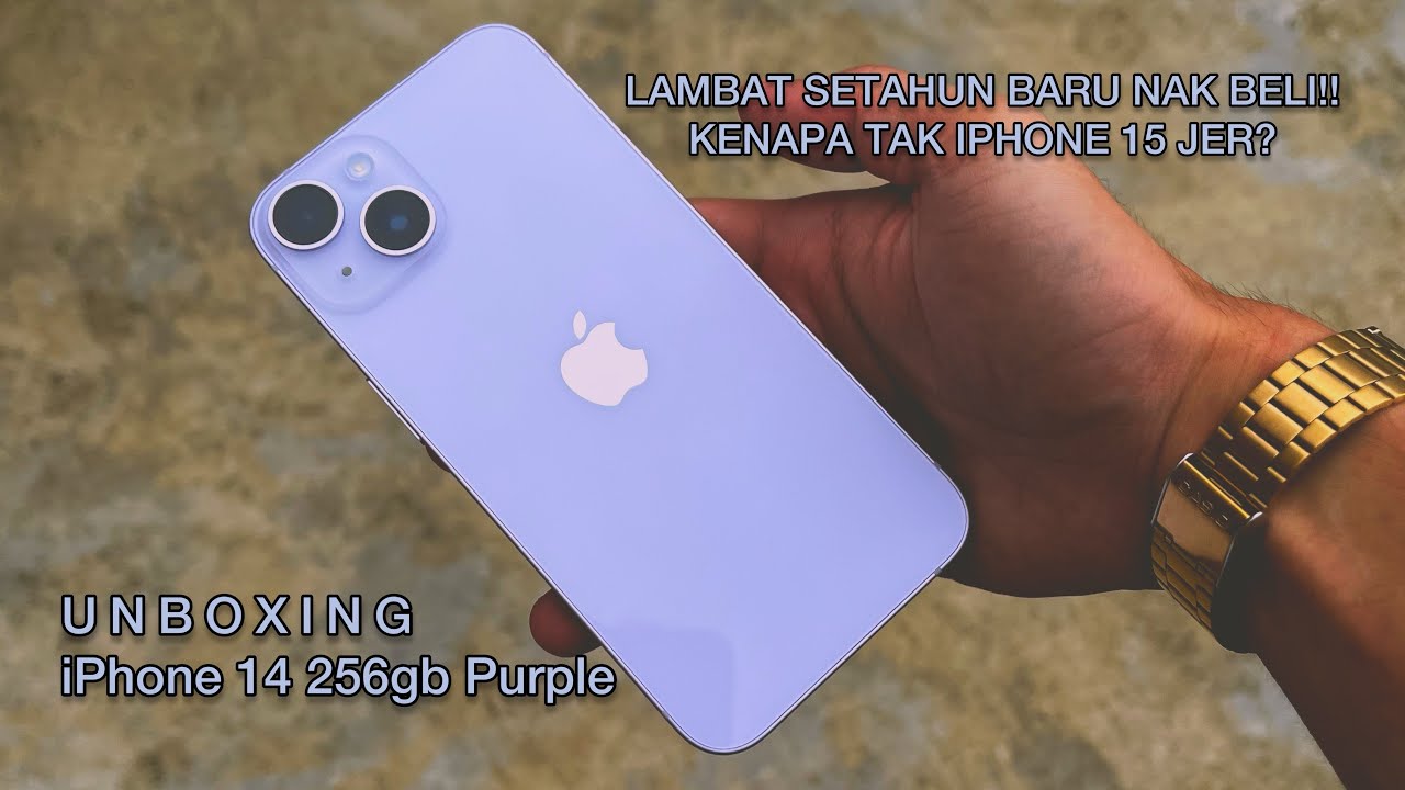 iPhone 14 256gb Purple | Unboxing & Quick Review - YouTube