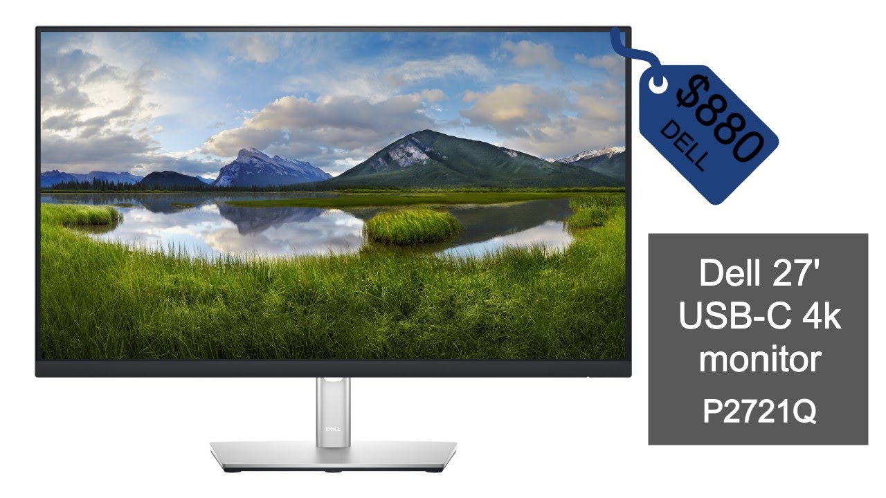 Dell 27' USB-C 4k Monitor | P2721Q - YouTube