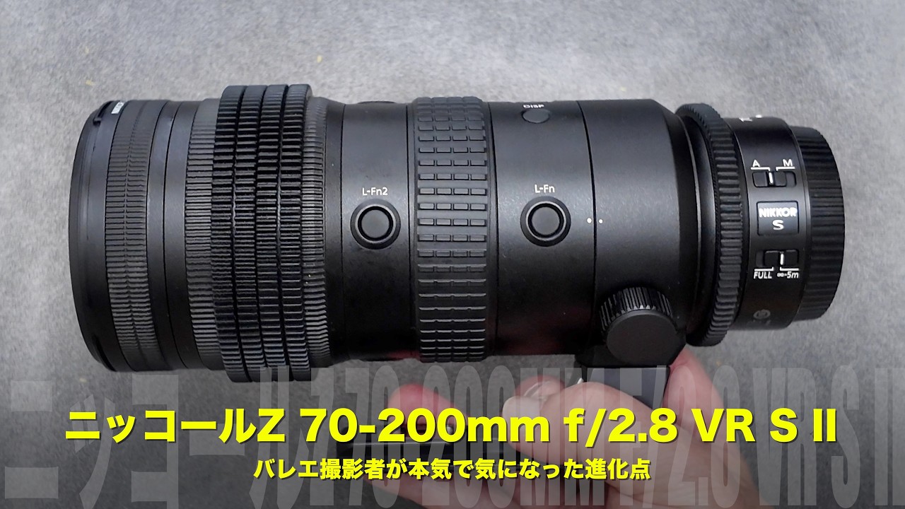 Nikkor Z 70-200mm f/2.8 VR S II Announced | No actual product