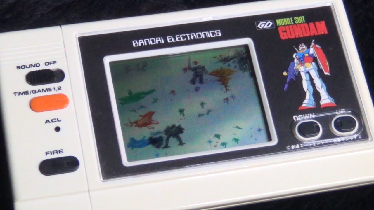 レトロ 電子ゲーム】バンダイ ゲームデジタル モビルスーツ ガンダム