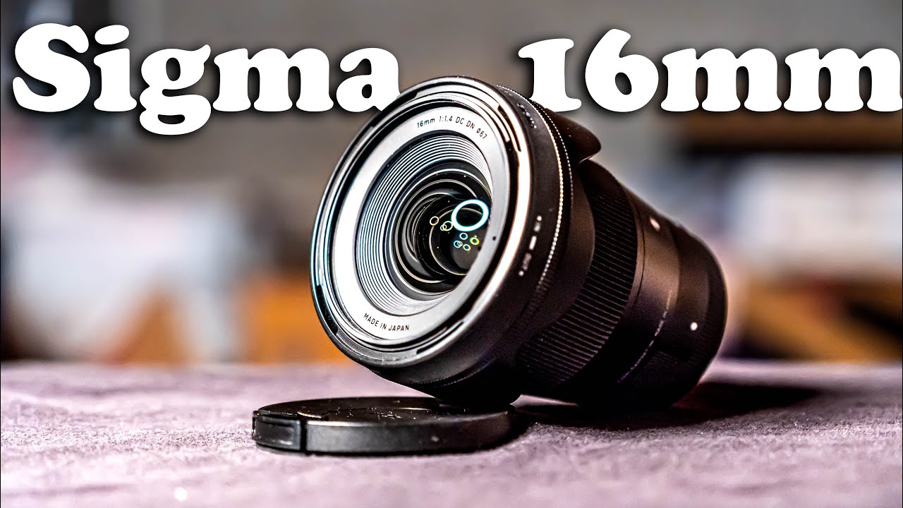 Sigma 16mm f1.4 Sony a6400 - YouTube