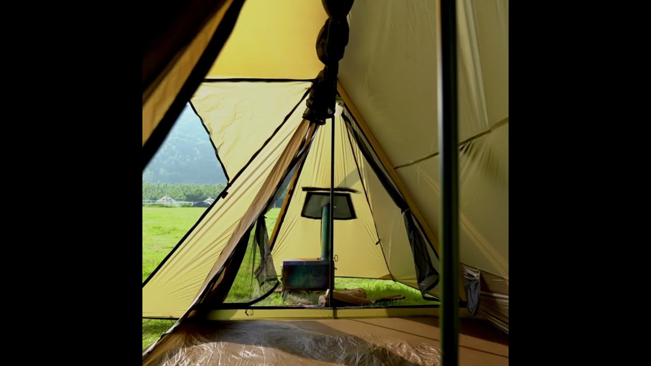 キャンプ】STOVEHUT 20 パップテント 超軽量軍幕テントPOMOLY #camping