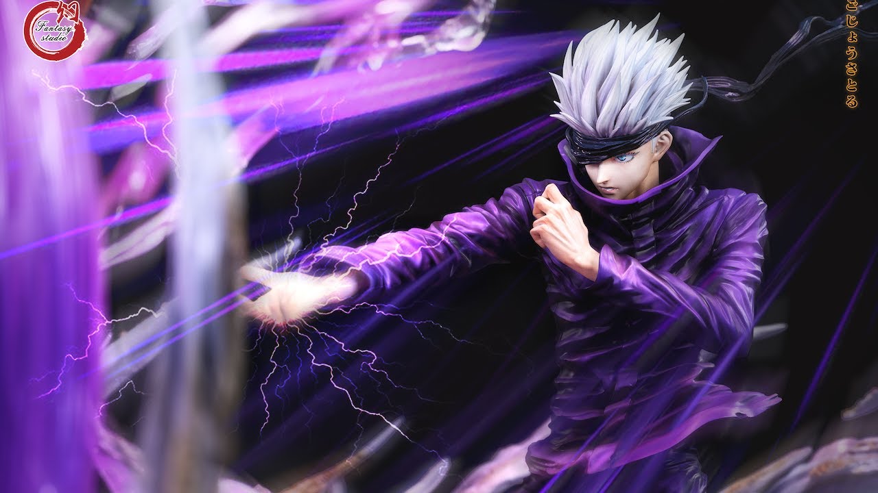 Satoru Gojo (五条 悟) Hollow Technique: Purple 虚式「茈」- Jujutsu