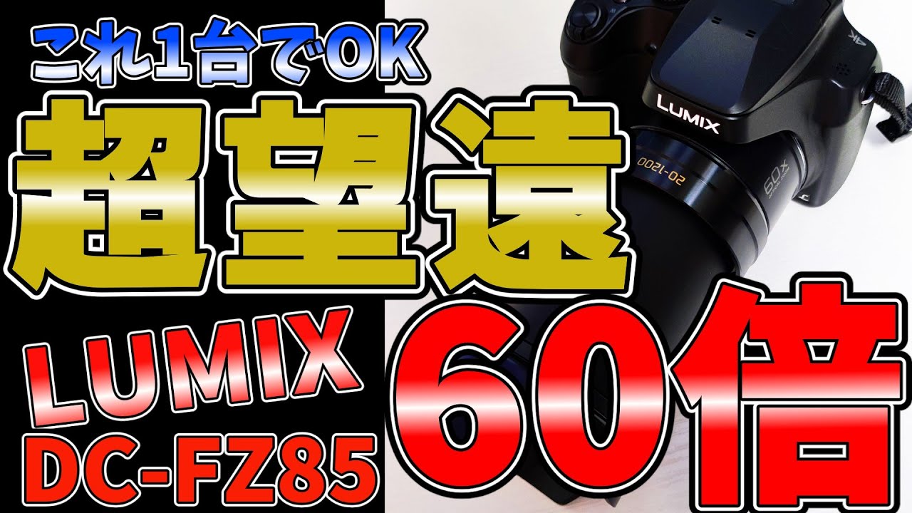 運動会もこれ1台でOK！簡単万能カメラ LUMIX FZ85 紹介動画【ネオ一眼