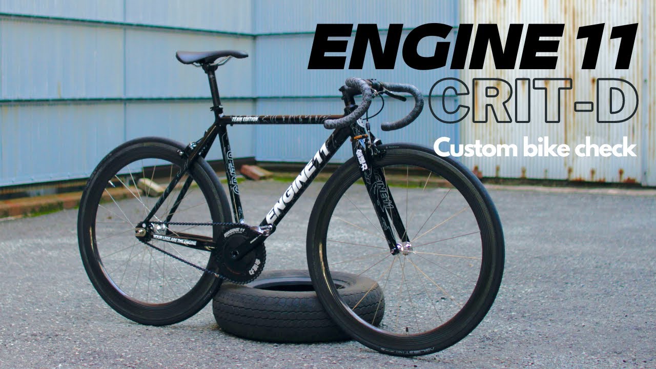 お客様バイクチェック!!!~ENGINE 11 CRIT-D~ [ピストバイク] - YouTube