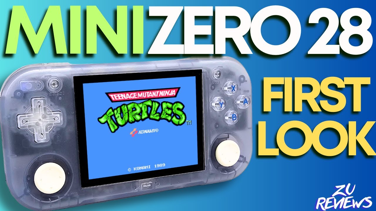 MagicX Mini Zero 28 First Look/Teardown: BEST Tiny Handheld Yet