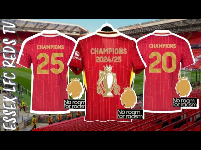 GRAB YOURSELF A LIVERPOOL FC PREMIER LEAGUE CHAMPIONS 2024/2025