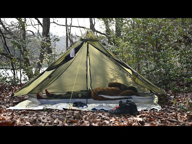 Six Moon Designs Gatewood Cape & Serenity Net Tent Setup