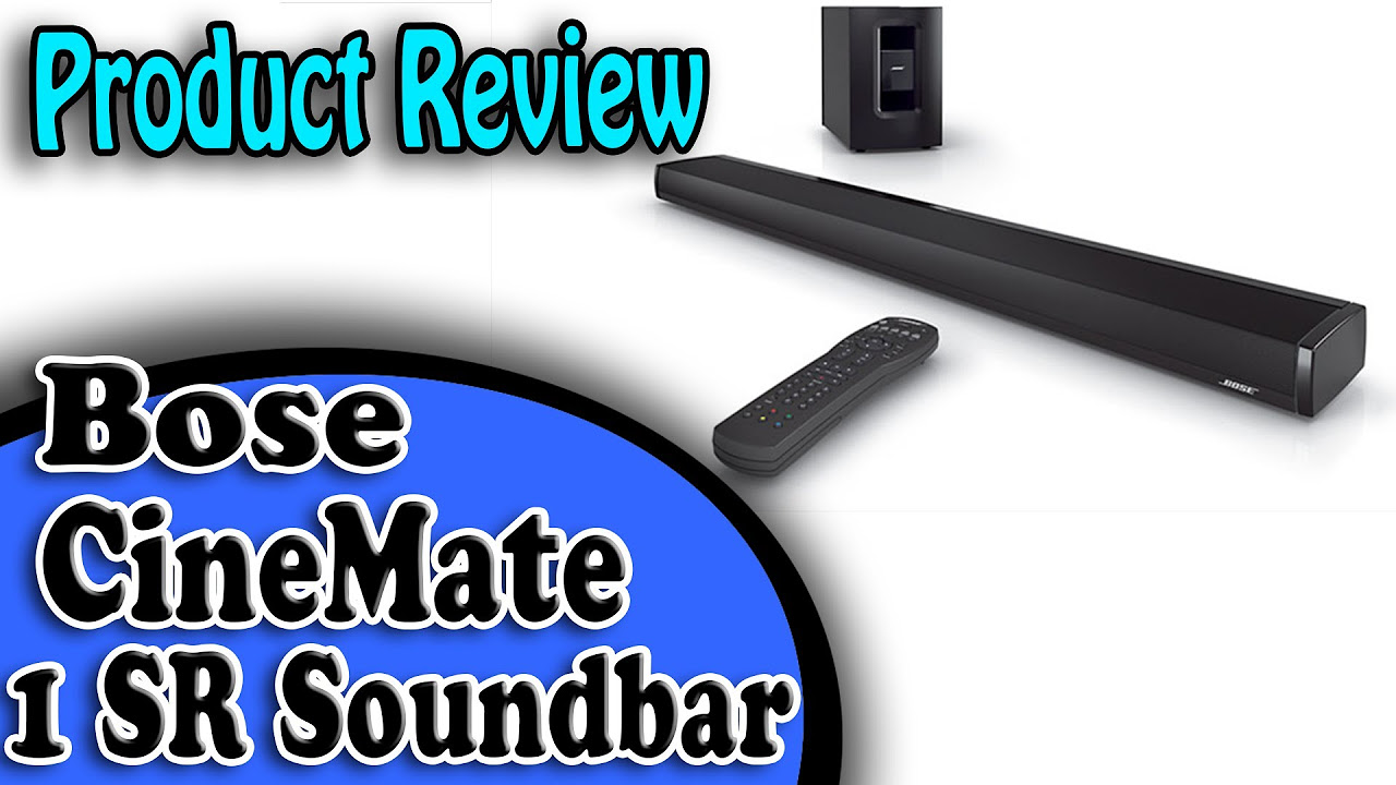 Bose CineMate 1SR Soundbar Review and Unboxing (English with