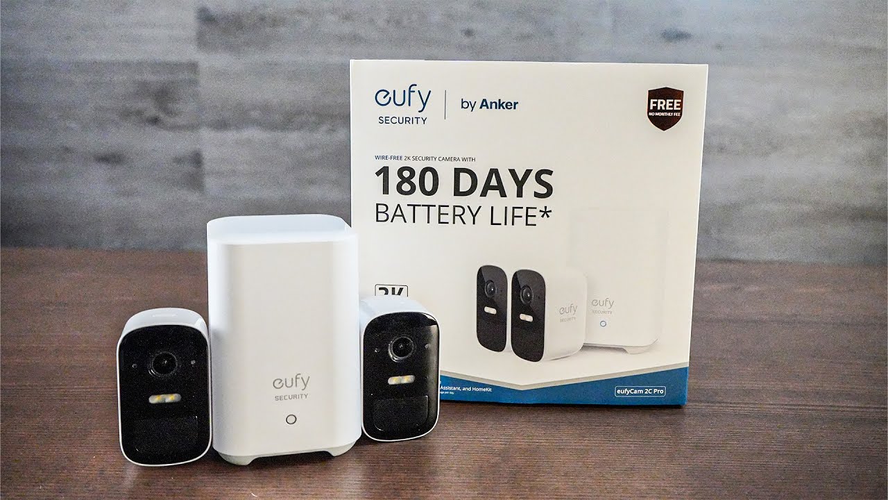 Eufy Wireless camera set with 180 day battery life - YouTube