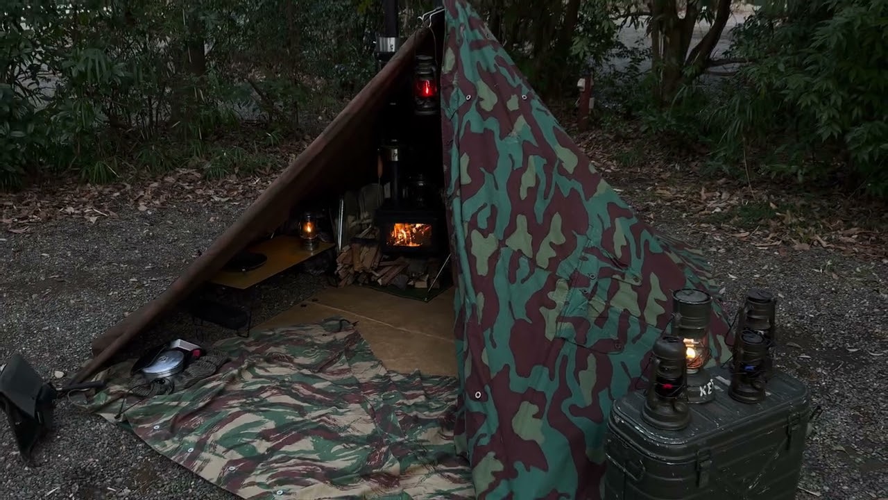 貴重❗️イタリア軍幕 M29 サンマルコ迷彩 3枚セット