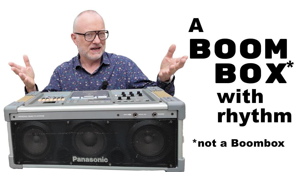 Panasonic SY-PA100: the PA system with rhythm and chord generator