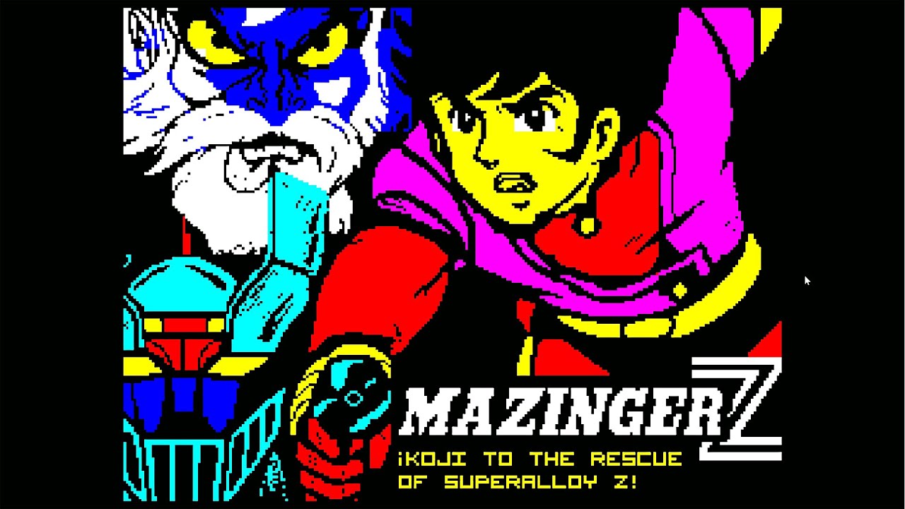 MAZINGER Z: KOJI TO THE RESCUE OF SUPERALLOY Z! - 48K ZX Spectrum