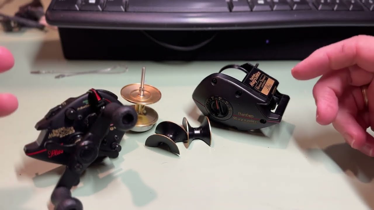 Shimano Bantam Magnumlite V Spool - YouTube