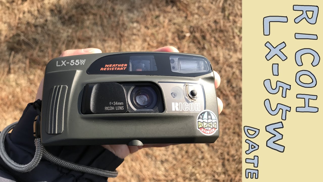フィルムカメラ】RICOH LX-55W DATE をハードオフで550円で買って写真
