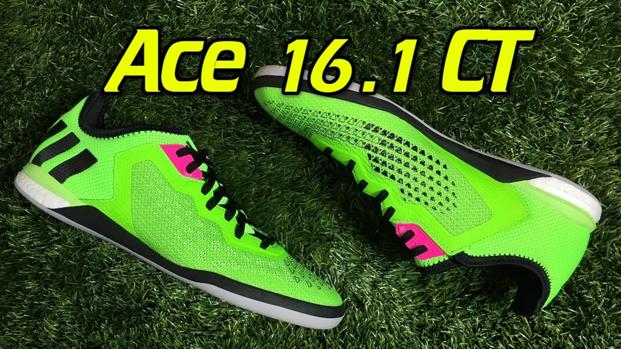 Adidas ACE 16.1 CT Boost Indoor Solar Green - Review + On Feet