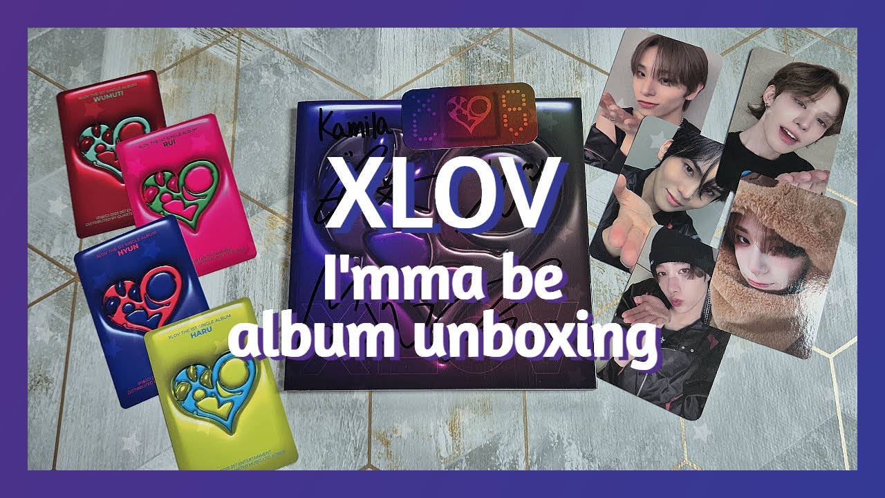❤️‍🔥 XLOV - I'mma be album unboxing ❤️‍🔥 - YouTube