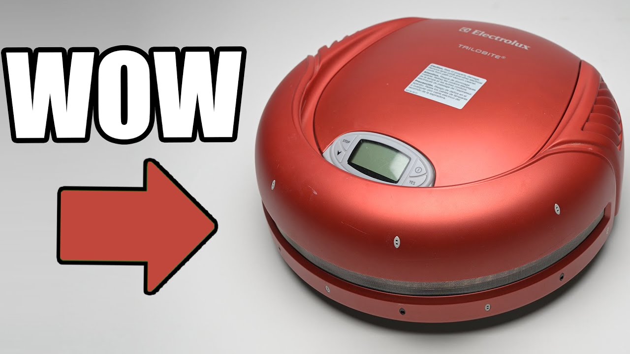 The Worlds FIRST Robot Vacuum WAS AMAZING - The Electrolux