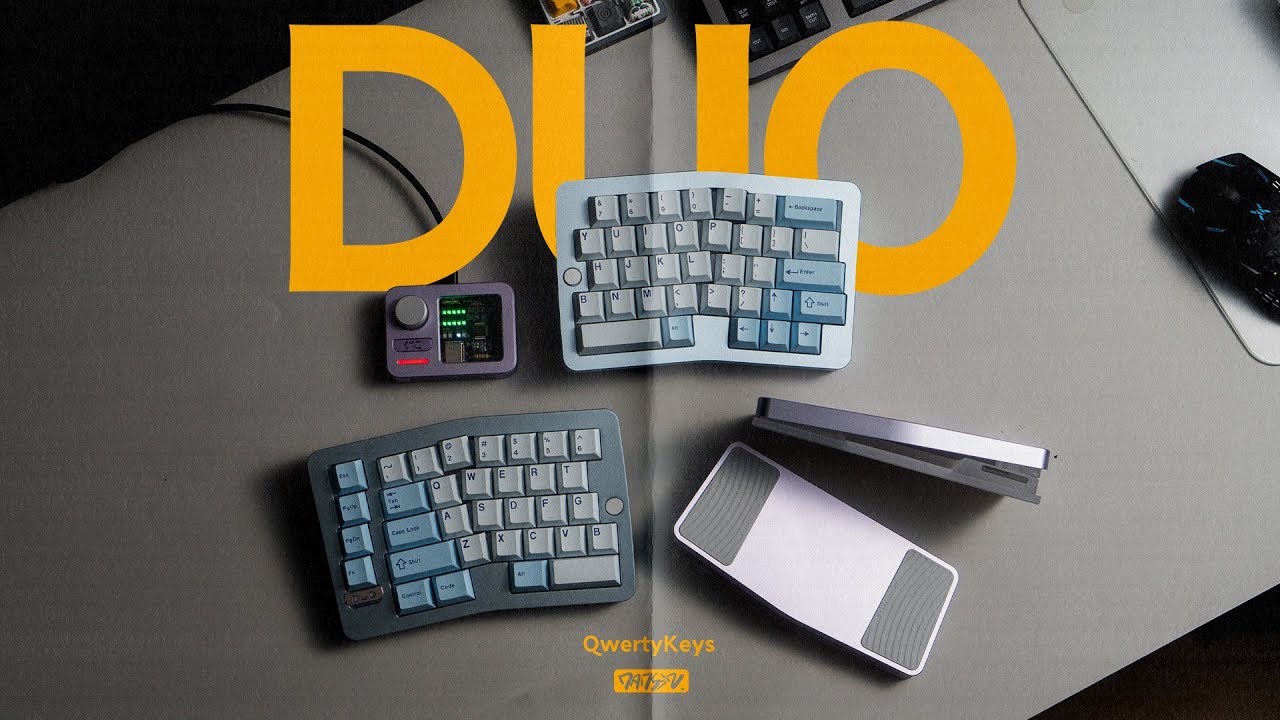 QwertyKeys: QK Alice DUO / Keyboard Preview - YouTube