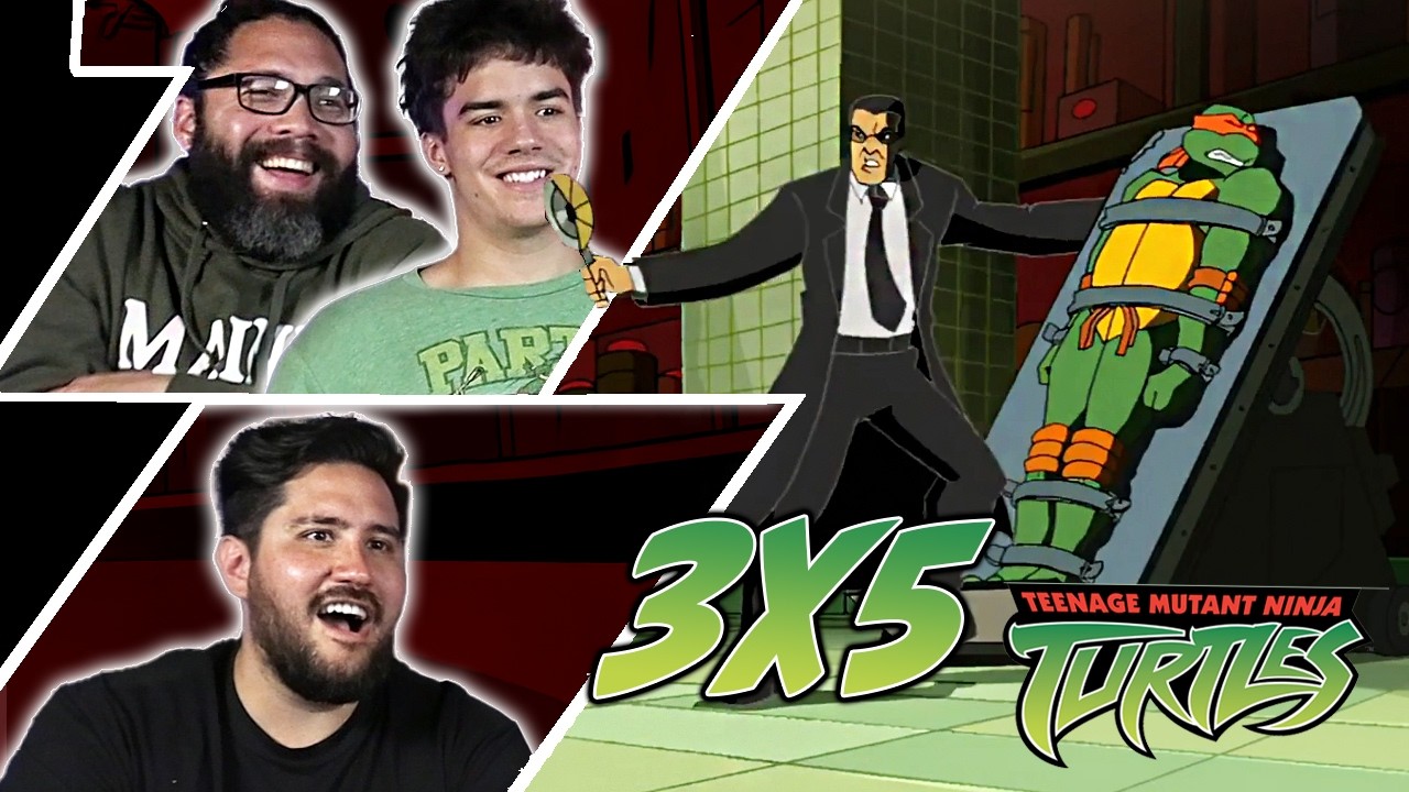 Teenage Mutant Ninja Turtles 2003 3x5 REACTION! 