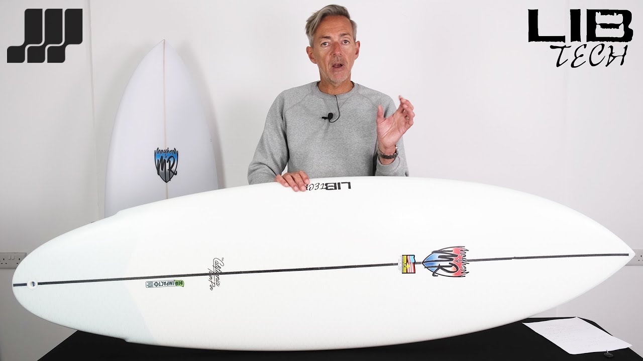 Lib Tech x Lost MR California Twin Pin Surfboard Review - YouTube