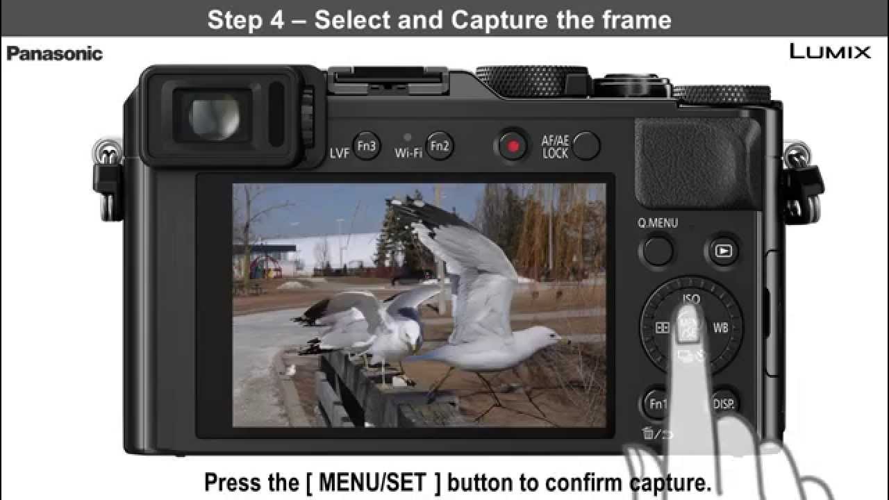 Panasonic - LUMIX Point and Shoot - DMC-LX100 - How to capture 4K