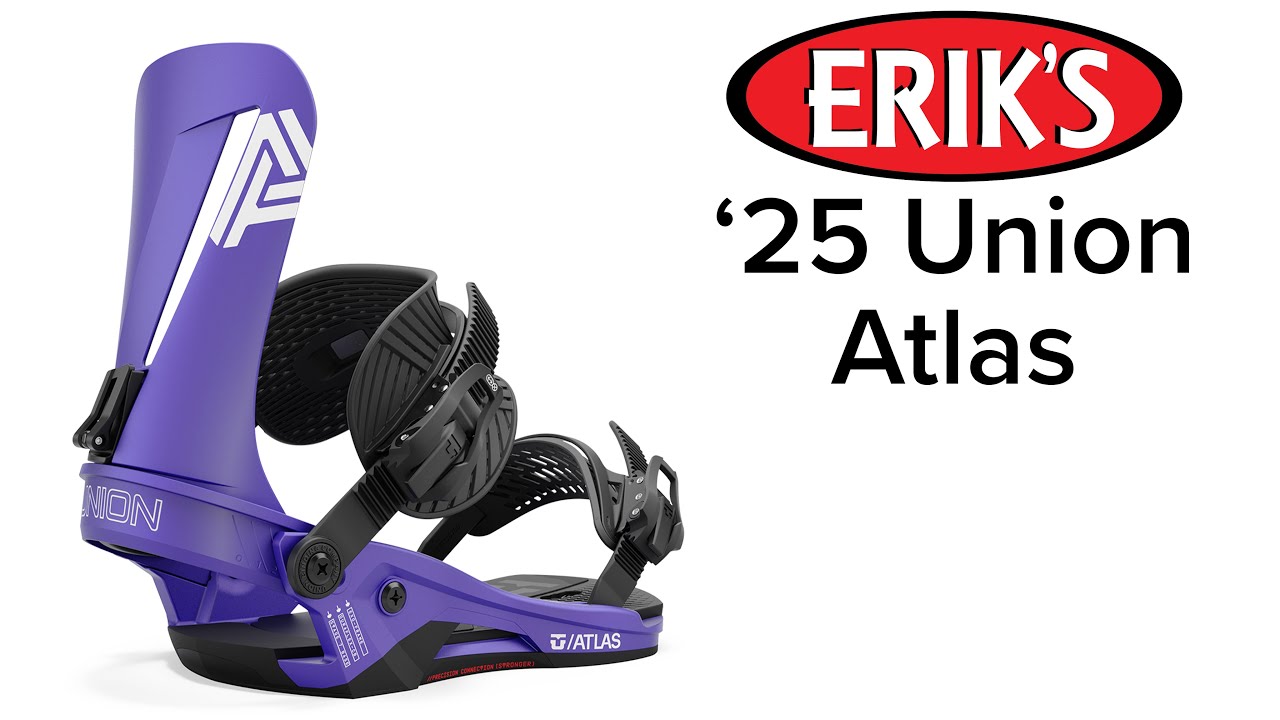 2025 Union Atlas Snowboard Bindings - YouTube