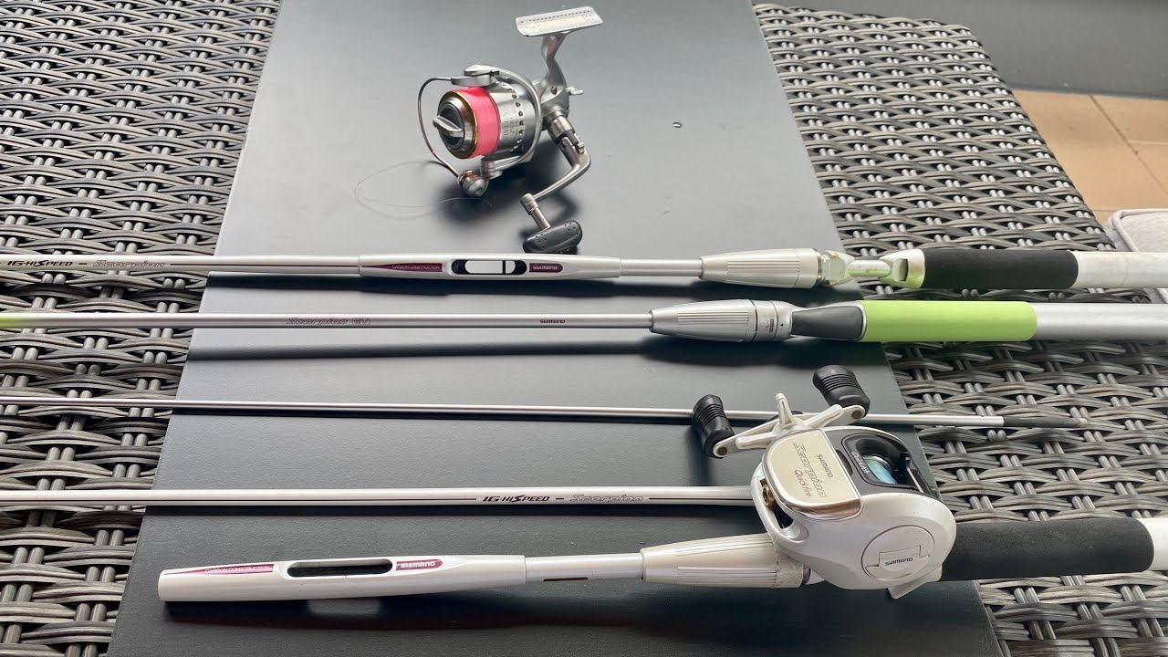 I pulled out Shimano's inner guide rod 