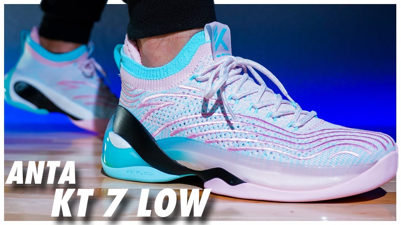 Anta KT 7 Low: What Klay Thompson Wore in the NBA Finals - YouTube