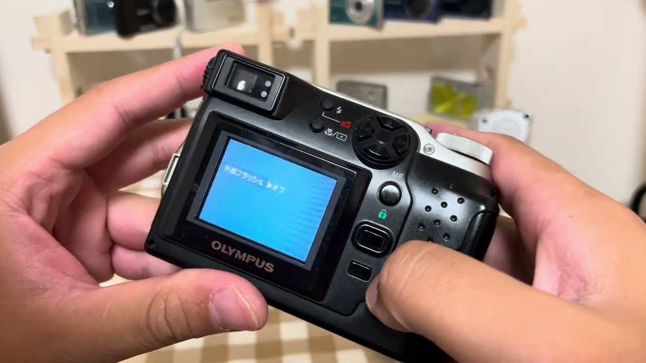 Olympus C-2020Z - YouTube