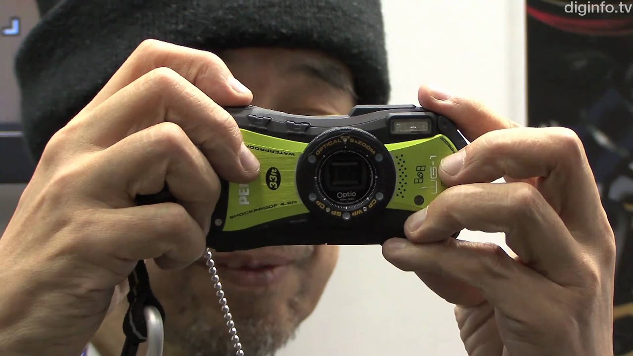 Pentax Optio WG-1 - Waterproof and Shock Resistant #DigInfo - YouTube