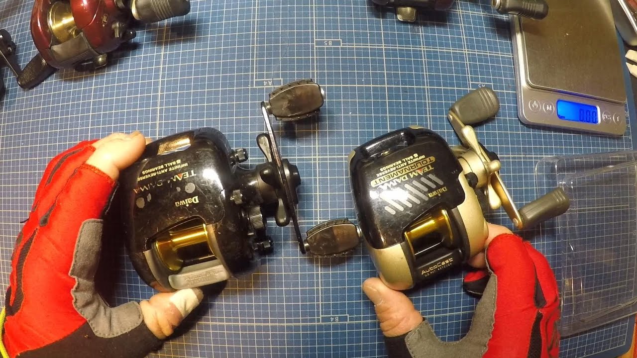 中古リール】初代チームダイワ TD2HI TD1HI トーナメント ジウジアーロ