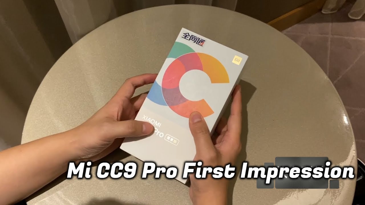 Mi CC9 Pro Unboxing and First Impression [English] - YouTube