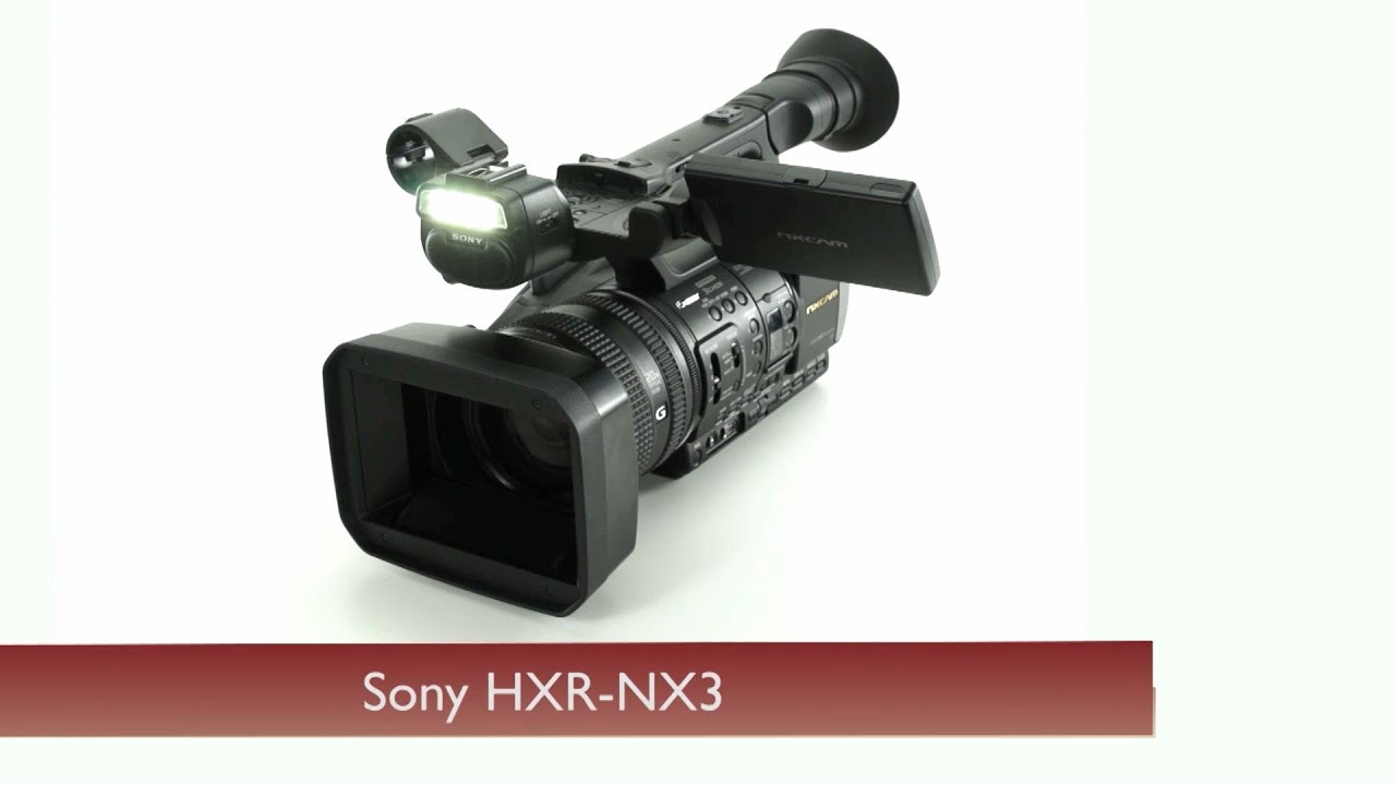 Sony HXR-NX3 - YouTube