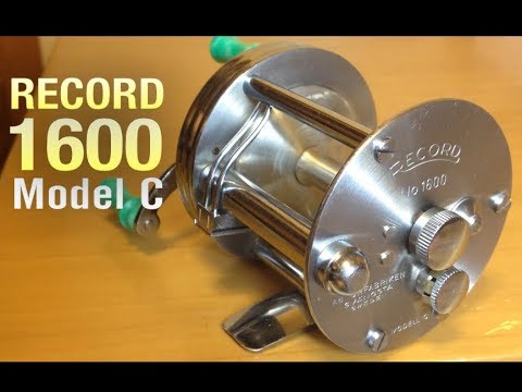 Reel Maintenance|Abu RECORD 1600C|Vintage reel|Hirobou Fishing