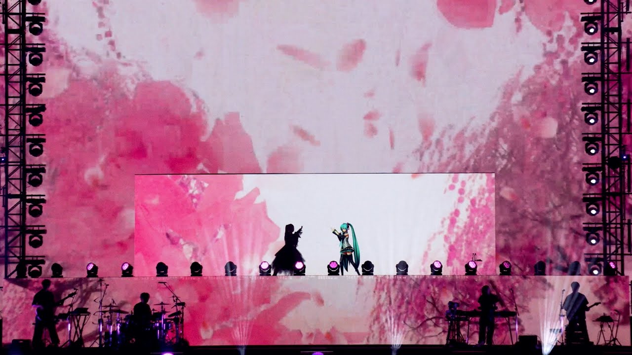 LIVE映像】桜日和とタイムマシン with 初音ミク 国立競技場 2024.4.28