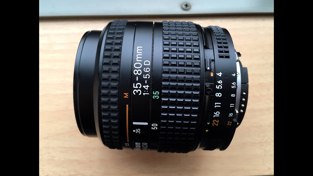 Nikon AF NIKKOR 35-80mm f4-5.6 D ニコン レンズ - YouTube