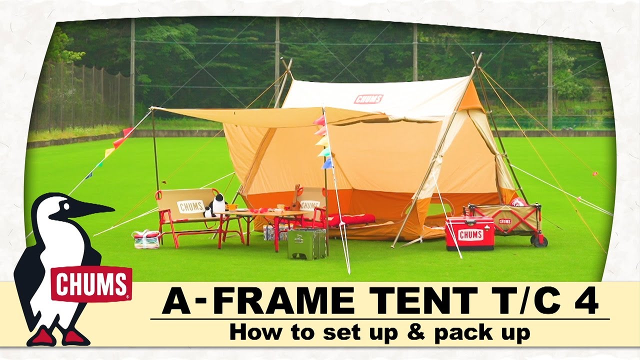 A-Frame Tent T/C4 | テント | CHUMS | CHUMS(チャムス)|アウトドア