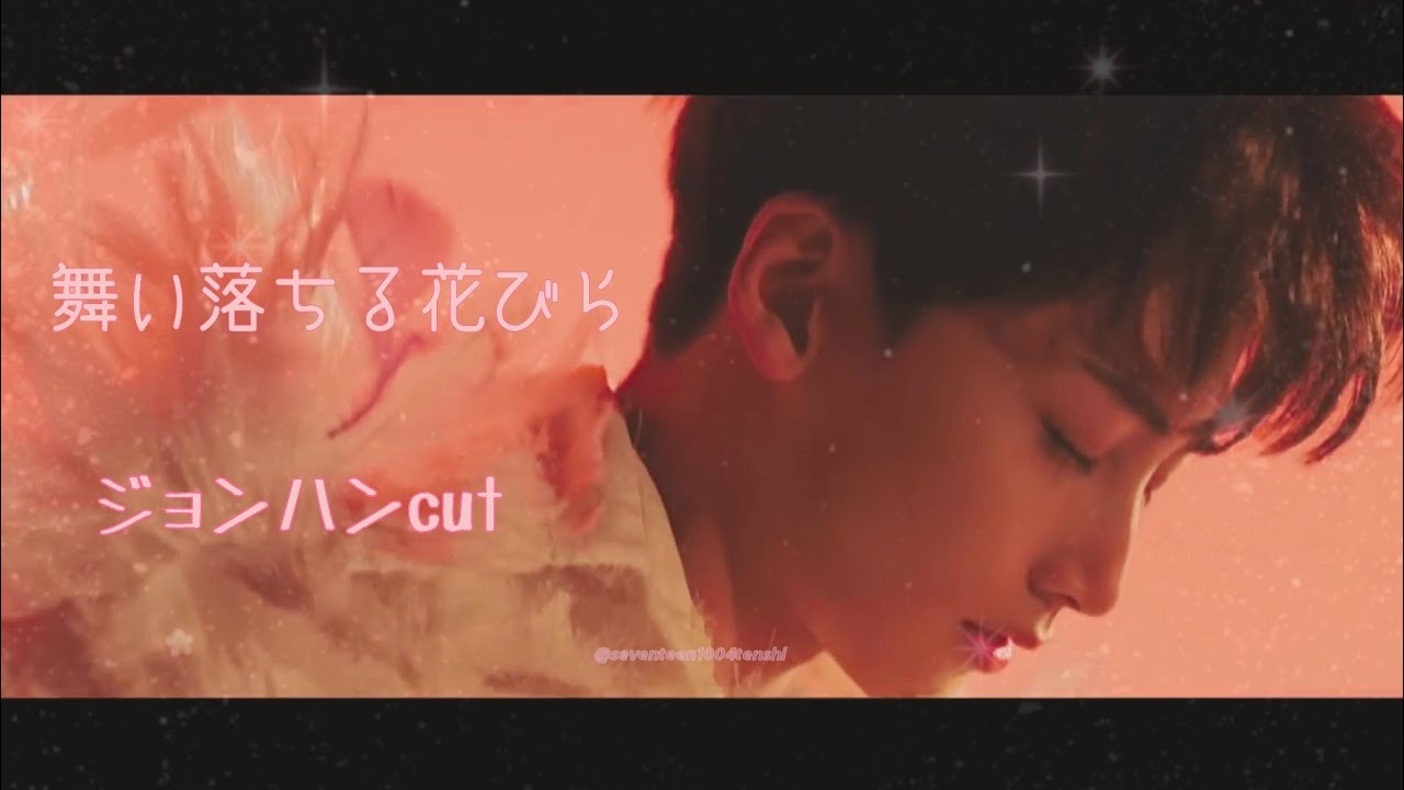 舞い落ちる花びら ジョンハン - YouTube