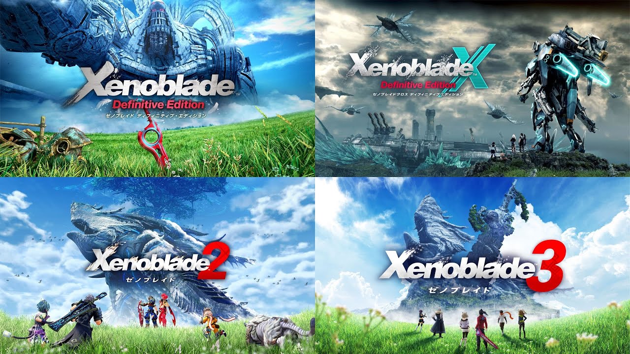 ゼノブレイドシリーズ タイトルテーマまとめ - YouTube