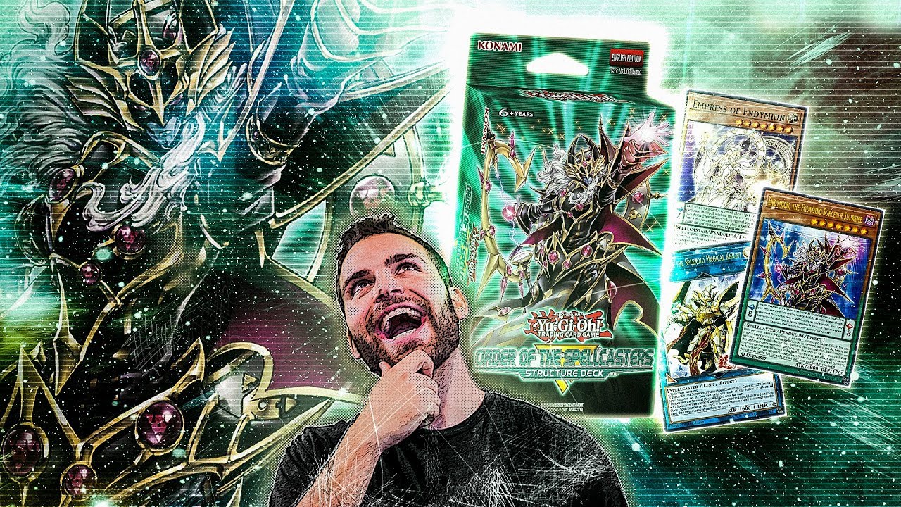 NEW* YuGiOh ORDER of the SPELLCASTERS Structure Deck Opening