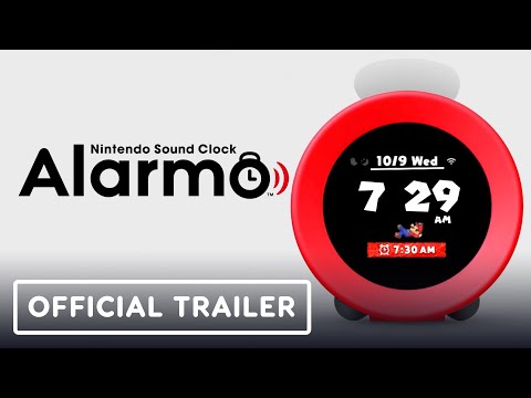 Nintendo Sound Clock: Alarmo - Official Announcement Trailer - YouTube