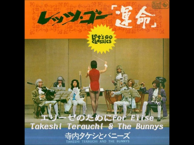 寺内タケシとバニーズ Takeshi Terauchi & The Bunnys／エリーゼのため