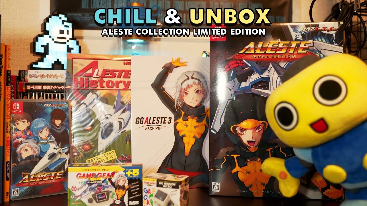 Chill & Unbox: Aleste Collection Limited Edition w/ Game Gear