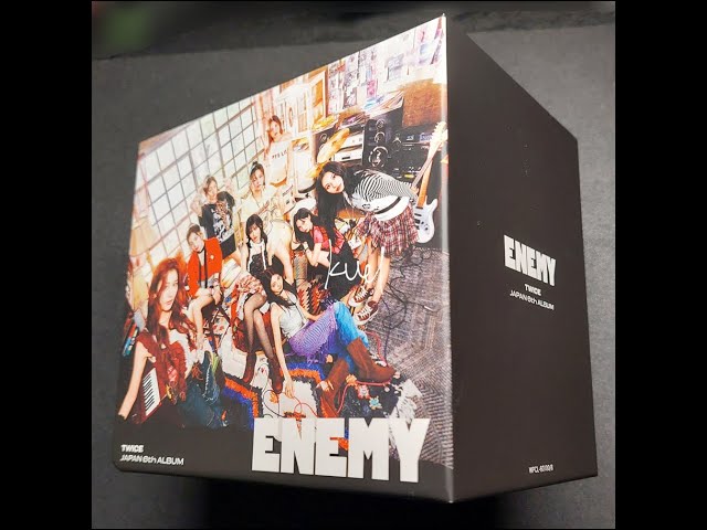 TWICE JAPAN 6th ALBUM『ENEMY』｜888 セット 限定 BOX｜Unboxing